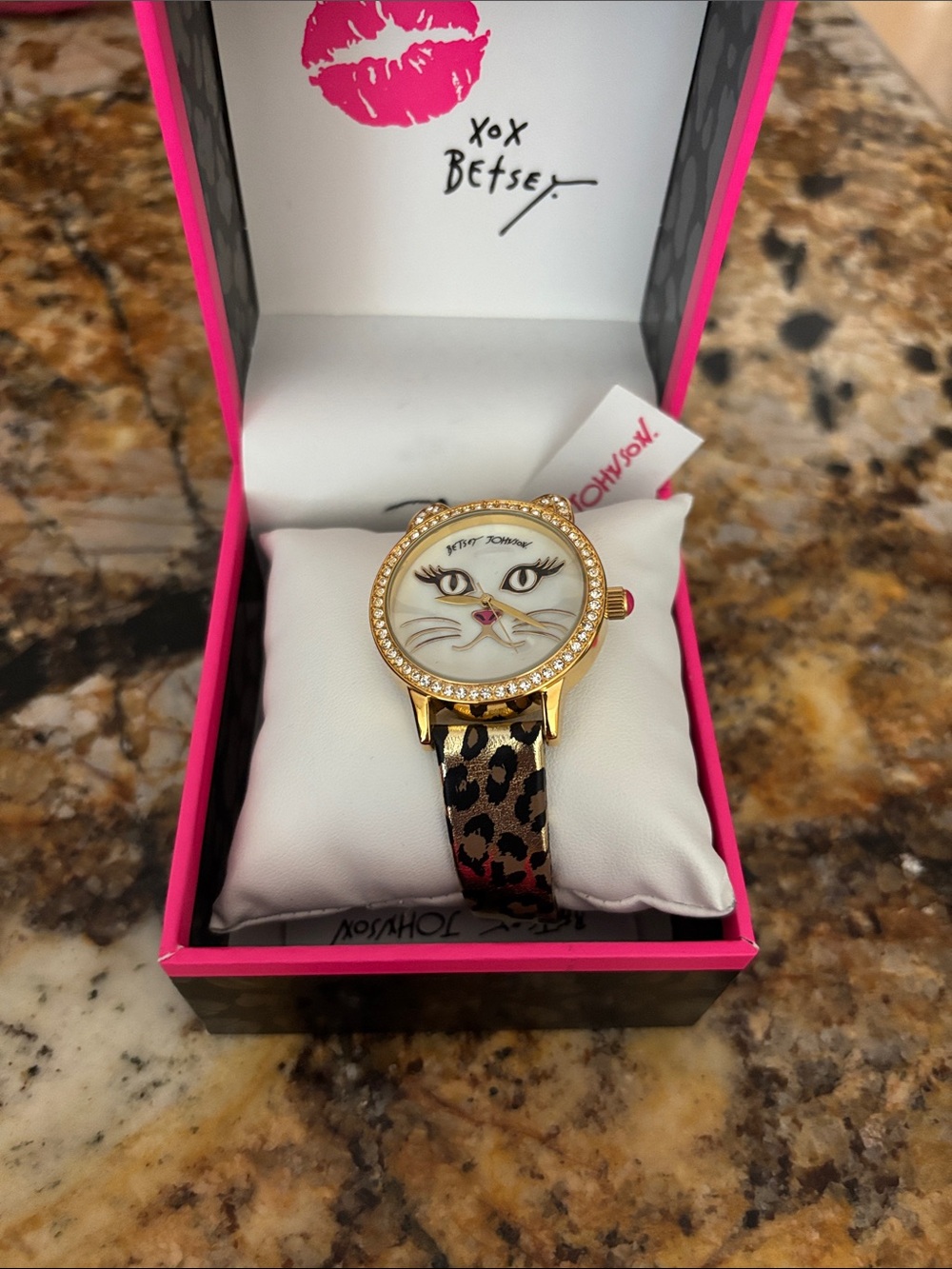 NWT- Betsy Johnson watch